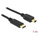 Kabel USB-C 2.0 do mini USB-B 2.0 Delock 83603 - 1 m, Czarny