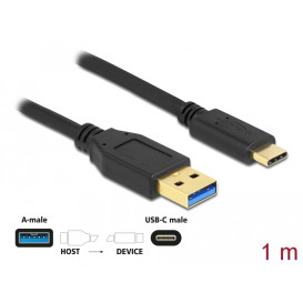 Kabel USB-A 3.2 Gen 2 do USB-C Delock 83870 - zdjęcie poglądowe 2