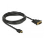 Kabel dwukierunkowy HDMI do DVI-D Delock 85654 - zdjęcie poglądowe 1