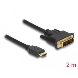Kabel dwukierunkowy HDMI do DVI-D Delock 85584 - zdjęcie poglądowe 2