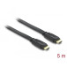 Kabel HDMI High Speed with Ethernet Delock 82672 - 4K 30 Hz, 5 m, Czarny