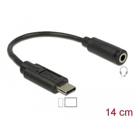 Adapter USB-C do Jack 3,5 mm Delock 65842 - zdjęcie poglądowe 1