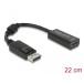 Adapter DisplayPort 1.1 do HDMI Delock 61849 - 1920x1600 60 Hz, 12 cm, Czarny