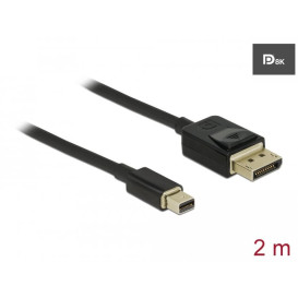 Kabel mini DisplayPort 1.4 do DisplayPort Delock 84928 - zdjęcie poglądowe 3