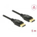 Kabel DisplayPort 1.2 do DisplayPort Delock 82425 - 4K 60Hz, 5 m, Czarny