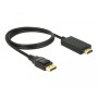 Kable Delock DisplayPort 1.2 do HDMI 85316 - zdjęcie poglądowe 1