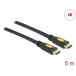 Kabel HDMI High Speed with Ethernet Delock 82455 - 4K 30 Hz, 5 m, Czarny