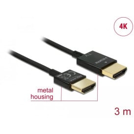Kabel HDMI High Speed with Ethernet Delock 84774 - zdjęcie poglądowe 2