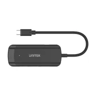 Hub Unitek uHUB Q4+ 4in1 H1110A USB-C - 3x USB-A 3.0, RJ-45