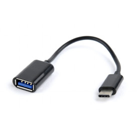 Adapter USB-C 3.2 Gen 1 do USB-A Gembird A-OTG-CMAF2-01 - 20 cm, Czarny