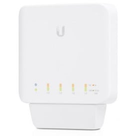 Switch zarządzalny Ubiquiti USW-FLEX - 5x 100|1000Mbps RJ45, 1x POE in, 4x POE + Out, zewnętrzny, wodoodporny