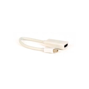 Adapter mini DisplayPort 1.2 do HDMI 1.3b Gembird A-MDPM-HDMIF-02-W - zdjęcie poglądowe 2