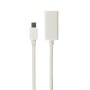 Adapter mini DisplayPort 1.2 do HDMI 1.3b Gembird A-MDPM-HDMIF-02-W - zdjęcie poglądowe 1