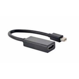 Adapter mini DisplayPort 1.2 do HDMI 1.3b Gembird A-MDPM-HDMIF-02 - 1920x1200 60Hz, Czarny