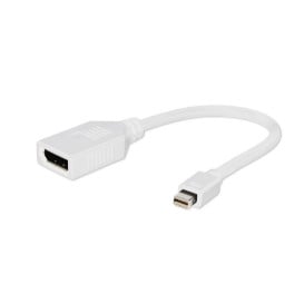 Adapter Mini DisplayPort do DisplayPort Gembird A-MDPM-DPF-001-W - 10 cm, 1920x1200 60Hz, Biały