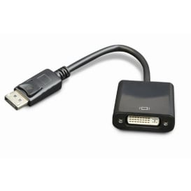 Adapter Gembird DisplayPort do DVI A-DPM-DVIF-002 - 10 cm, 1920x1200 60Hz, Czarny