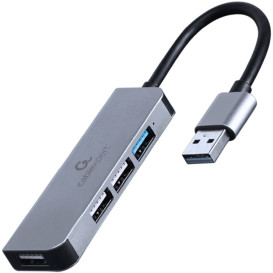 HUB Gembird USB-A 3.2 Gen 1 do 4x USB-A UHB-U3P1U2P3-01 - zdjęcie poglądowe 1
