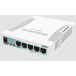 Switch zarządzalny MikroTik CSS106-5G-1S - 5x 100|1000Mbps RJ45, 1x 1000Mbps SFP