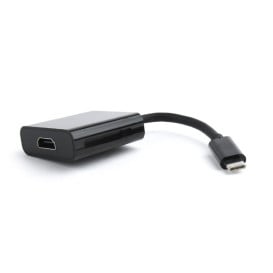 Adapter Gembird USB-C 3.2 Gen 1 do HDMI A-CM-HDMIF-01 - 15 cm, 4K 30 Hz, Czarny