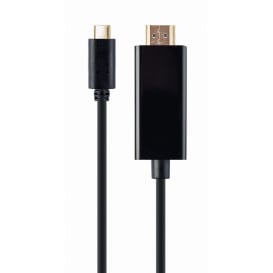 Kabel Gembird USB-C 3.2 Gen 1 do HDMI A-CM-HDMIM-01 - 2 m, 4K 30 Hz, Czarny