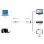 Adapter Gembird DisplayPort 1.2 do Dual-Link DVI A-DPM-DVIF-03-W - zdjęcie poglądowe 1