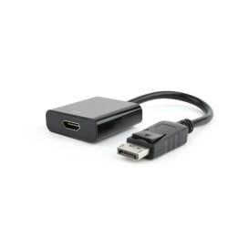 Adapter Gembird DisplayPort do HDMI AB-DPM-HDMIF-002 - 10 cm, 1920x1200 60 Hz, Czarny