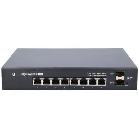 Switch zarządzalny Ubiquiti EdgeSwitch ES-8-150W-EU - 8x 100|1000Mbps RJ45, 2x 1000Mbps SFP, PoE 150W