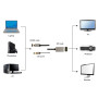 Aktywny kabel Gembird HDMI do DisplayPort A-HDMIM-DPM-01 - zdjęcie poglądowe 2