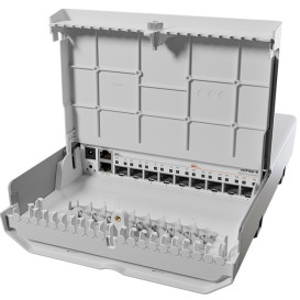 Switch zarządzalny MikroTik netFiber CRS310-1G-5S-4S+OUT - 1x 100|1000Mbps RJ45, 5x 1000Mbps SFP, 4x 10Gbps SFP+, zewnętrzny