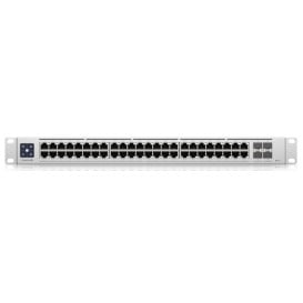 Switch zarządzalny Ubiquiti USW-ENTERPRISE-48-POE - 48x 100|1000|2500Mbps RJ45, 4x 10Gbps SFP+, PoE+ 720W