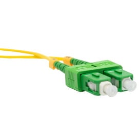 Patchcord światłowodowy Emiter EM/21B-SC/APC-SC/APC-2M - duplex, złącza SC|APC-SC|APC, jednomodowy 9|125, długość 2m