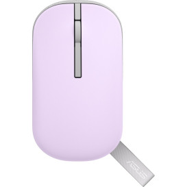 Mysz bezprzewodowa ASUS Marshmallow MD100 90XB07A0-BMU010 - Purpurowa