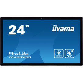 Monitor iiyama ProLite T2455MSC-B1 - 23,8,"/1920x1080 (Full HD)/IPS/5 ms/kamera/dotykowy/Czarny