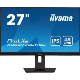 Monitor iiyama ProLite XUB2792UHSU-B5 - 26,9"/3840x2160 (4K)/60Hz/IPS/4 ms/pivot