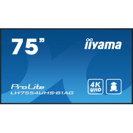 Monitor iiyama ProLite LH7554UHS-B1AG - 74,5"/3840x2160 (4K)/60Hz/IPS/8 ms/pivot/Czarny