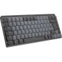 Klawiatura bezprzewodowa Logitech MX Mechanical Mini Clicky US 920-010782 - Grafitowa