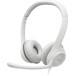 Słuchawki nauszne Logitech H390 981-001286 - Białe