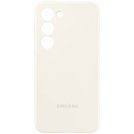 Etui na smartfon Samsung Silicone Case EF-PS911TUEGWW do Galaxy S23 - Kremowe