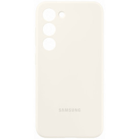 Etui na smartfon Samsung Silicone Case EF-PS916TUEGWW do Galaxy S23+ - Kremowe