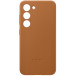 Etui na smartfon Samsung Leather Case EF-VS911LAEGWW do Galaxy S23 - Brązowe
