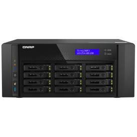 Serwer NAS QNAP Tower TS-H1290FX-7302P-128G - AMD EPYC 7302P, 128GB RAM, 12 wnęk 2,5"