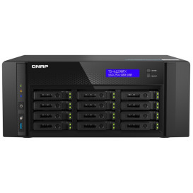 Serwer NAS QNAP Tower TS-H1290FX-7302P-128G - Desktop/AMD EPYC 7302P/128 GB RAM/12 wnęk/hot-swap