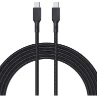 Kabel AUKEY USB-C do USB-C CB-KCC102, PD 100W, 1,8 m, Czarny | Sklep ITnes.pl, IT for BUSINESS