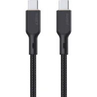 Kabel AUKEY USB-C do USB-C CB-KCC102, PD 100W, 1,8 m, Czarny | Sklep ITnes.pl, IT for BUSINESS