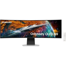 Monitor Samsung Odyssey LS49CG950SUXDU - 49"/5120x1440/240Hz/32:9/zakrzywiony/OLED/HDR/0,03 ms/Czarno-srebrny