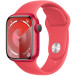 Smartwatch Apple Watch 9 MRXJ3QP/A - 45mm GPS aluminium (PRODUCT)RED z paskiem sportowym w kolorze (PRODUCT)RED, rozm. S|M