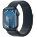 Smartwatch Apple Watch 9 MR9C3QP/A - 45mm GPS aluminium w kolorze północy z opaską sportową w kolorze północy