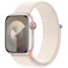 Smartwatch Apple Watch 9 MR8V3QP/A - 41mm GPS aluminium księżycowa poświata z opaską sportową w kolorze księżycowej poświaty