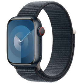 Smartwatch Apple Watch 9 MRMF3QP/A - 45mm GPS + Cellular aluminium w kolorze północy z opaską sportową w kolorze północy