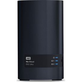 Serwer NAS WD My Cloud Expert Series WDBVBZ0060JCH-EESN - Tower/Marvell Armada 385 1.3 GHz Dual-Core/1 GB RAM/6 TB/2 wnęki/hot-swap/2CI